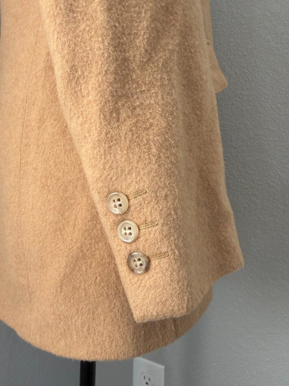 Vintage BROOKS BROTHERS Camel Hair Blazer 6 Women's - Picture 8 of 16